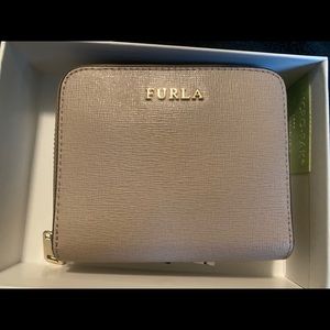 FURLA Beige Small Wallet